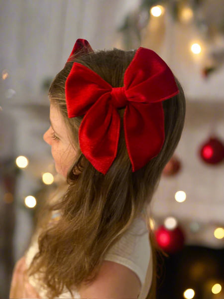 Velvet Hairbow / Bowtie