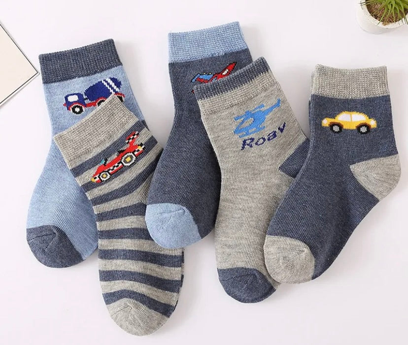 Boys Socks 🧦 Vehicles