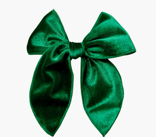 Velvet Hairbow / Bowtie